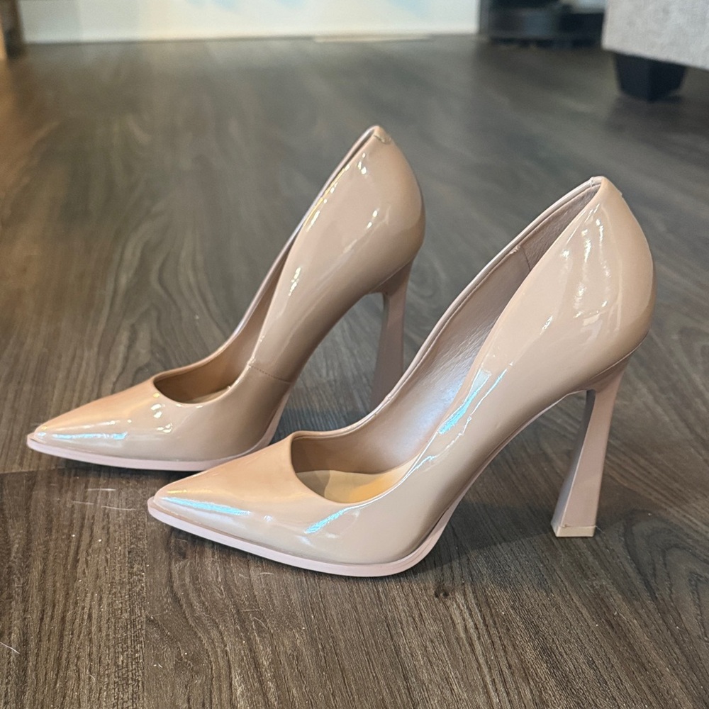 Aldo Blush Patent Leather Heels